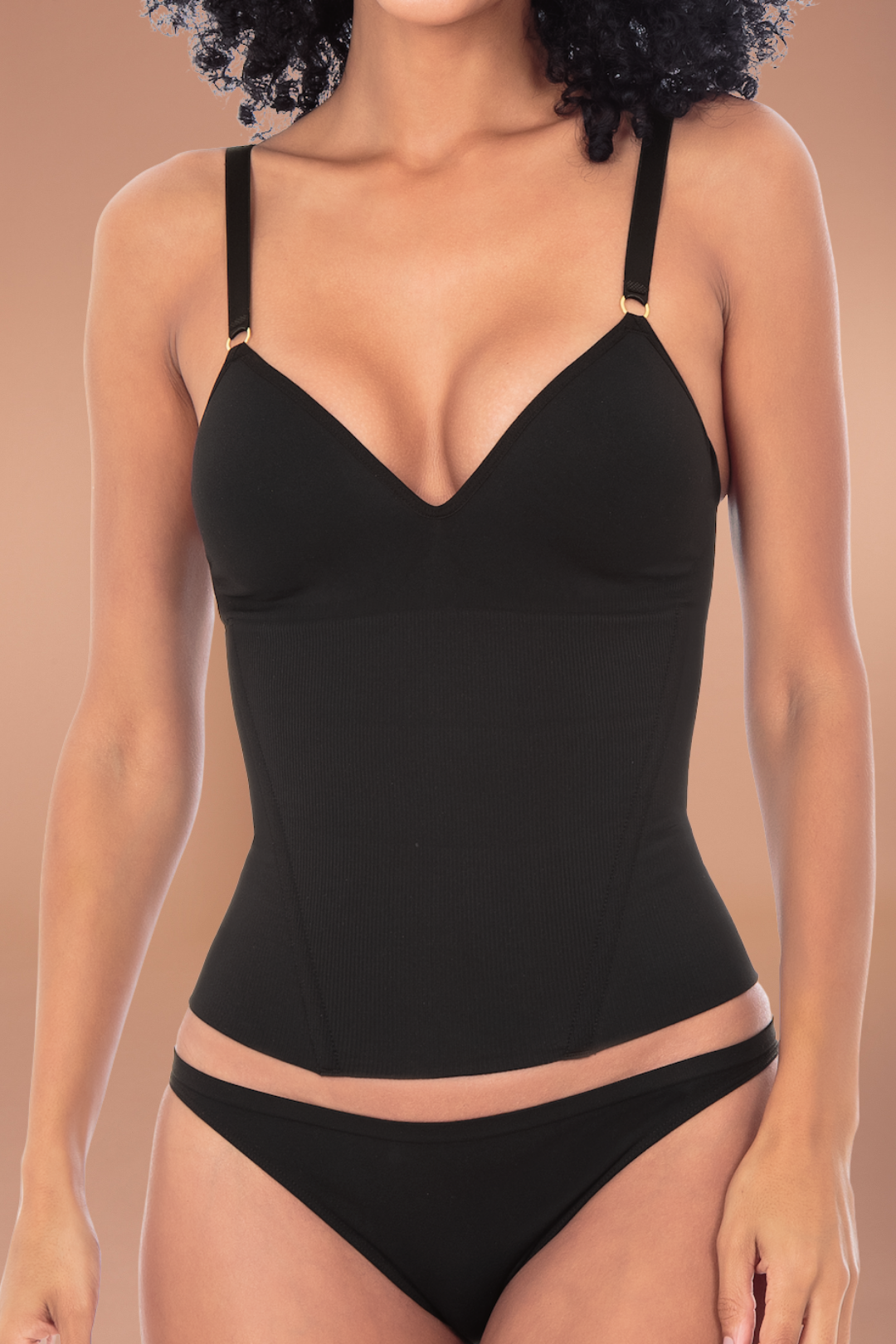 Control Skin Tank Top with Padded Bra