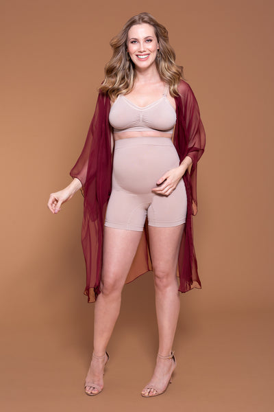 Maternity Pregnancy High Waist Shorts [Final Sale]