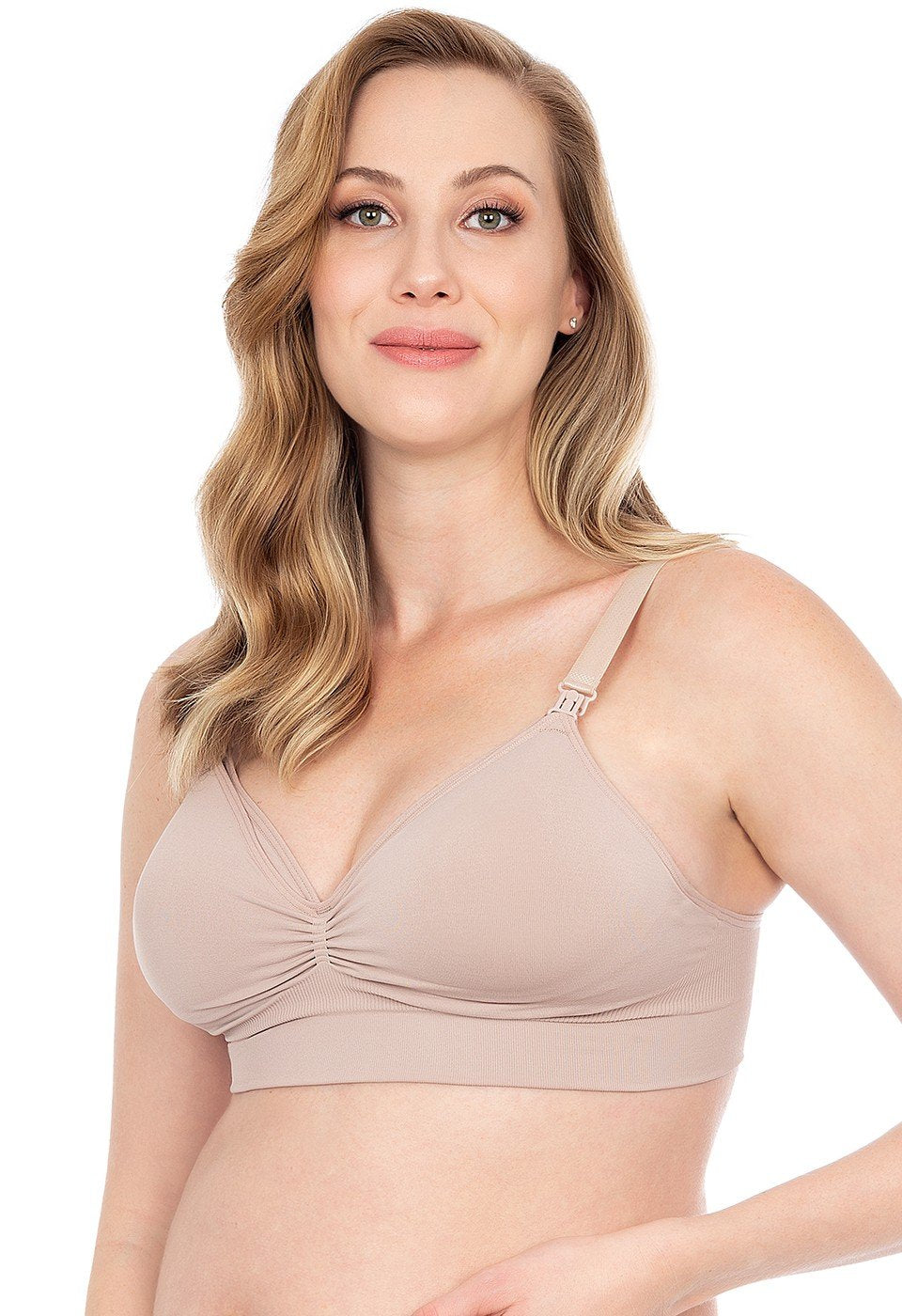 Maternity Breastfeeding Soft-Padded Bra