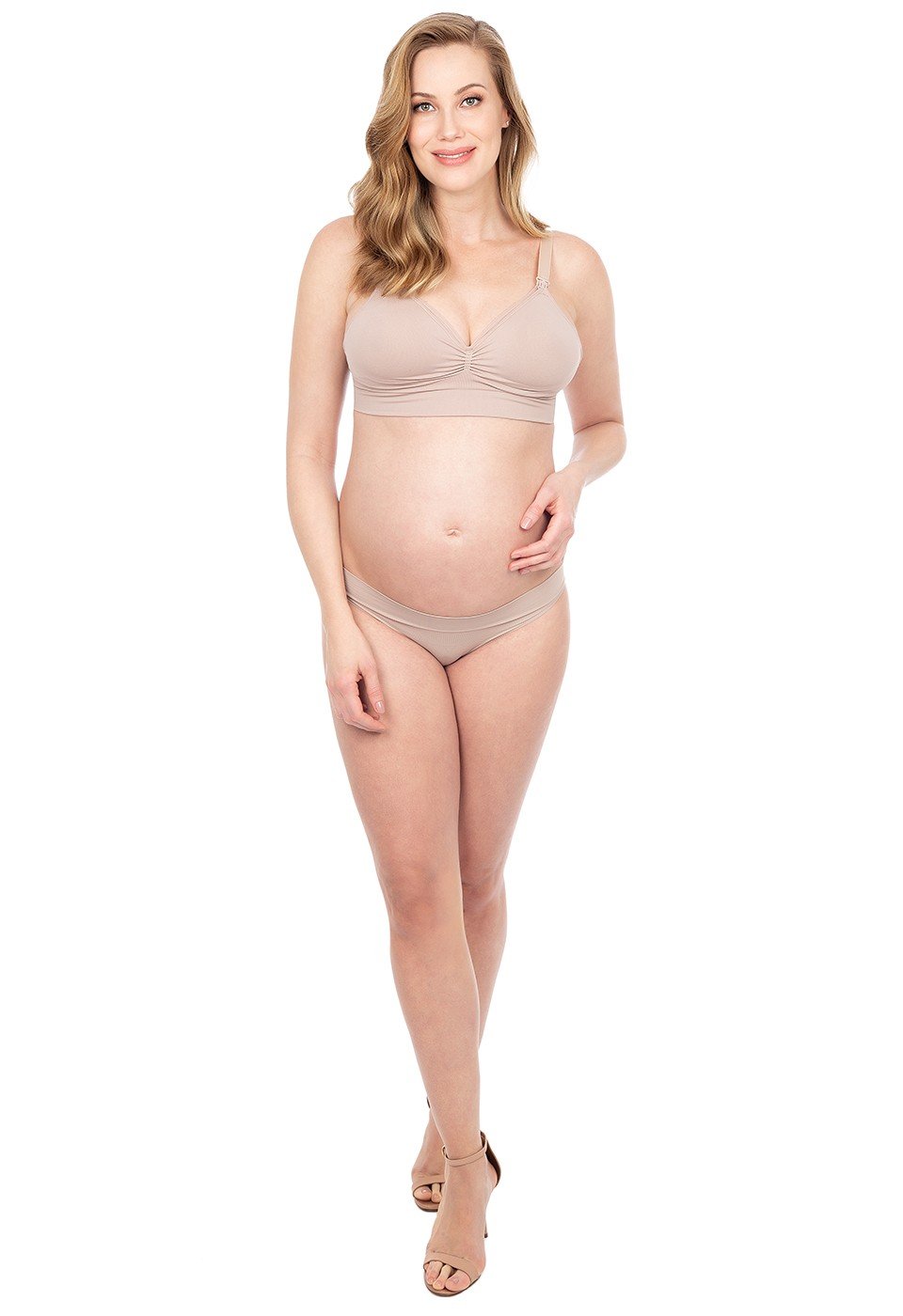 Maternity Breastfeeding Soft-Padded Bra