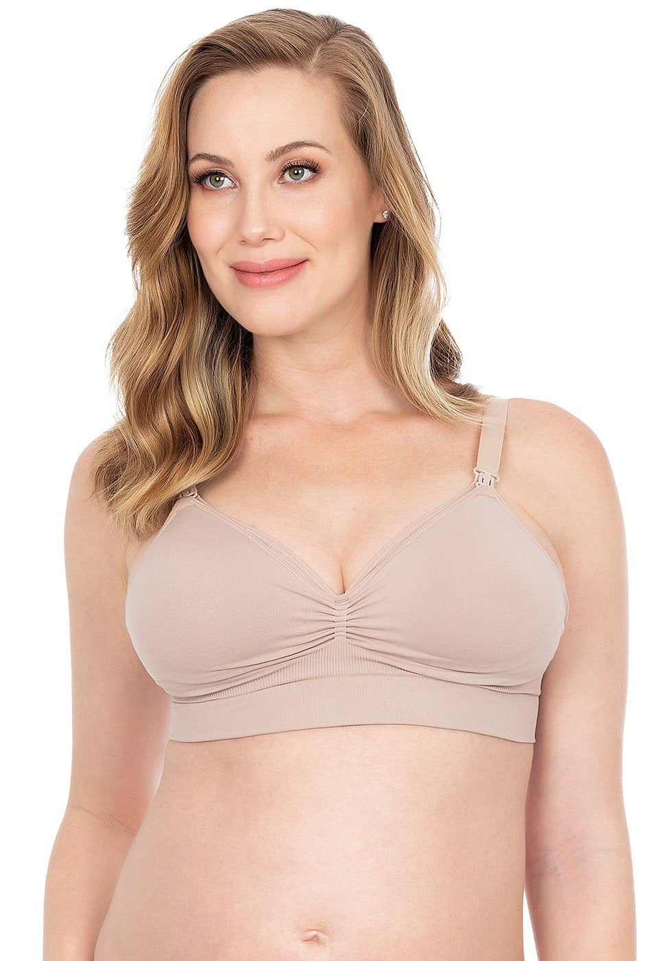 Maternity Breastfeeding Soft-Padded Bra