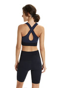 Load image into Gallery viewer, Fitness Crossed Top with Padded Bra
