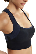 Load image into Gallery viewer, Fitness Crossed Top with Padded Bra
